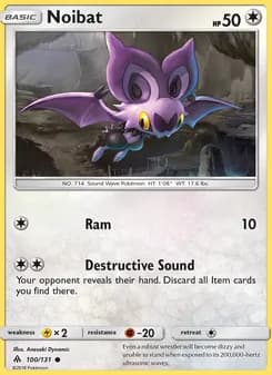 Noibat card in English