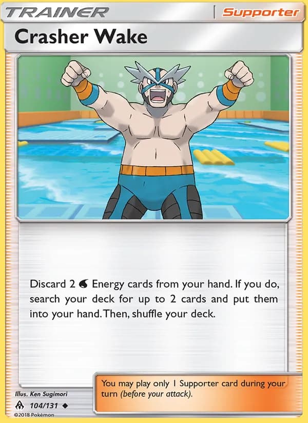 Crasher Wake card in English