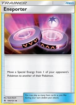 Eneporter card in English