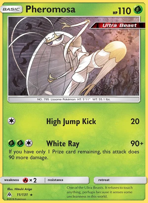 Pheromosa card in English