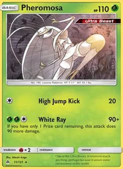 Pheromosa card in English