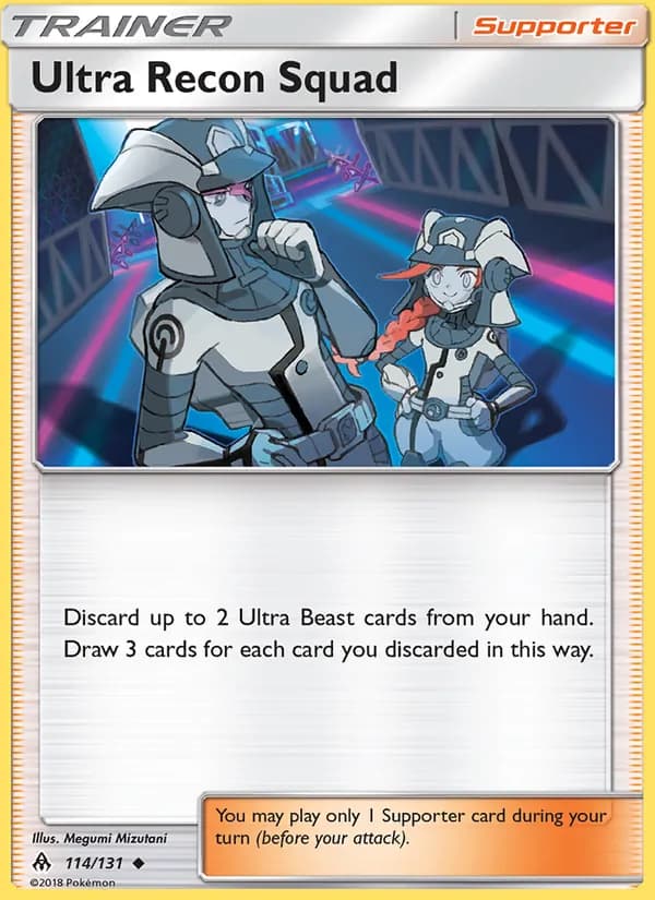 Ultra Recon Squad card in English