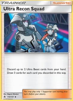 Ultra Recon Squad card in English
