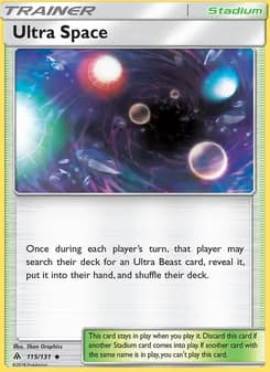 Ultra Space card in English