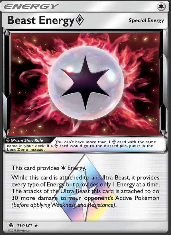 Beast Energy ◇ card in English