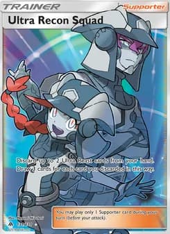 Ultra Recon Squad card in English