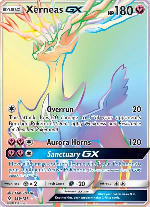 Xerneas GX card in English