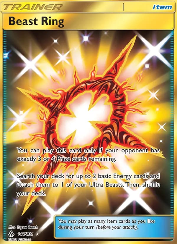 Beast Ring card in English