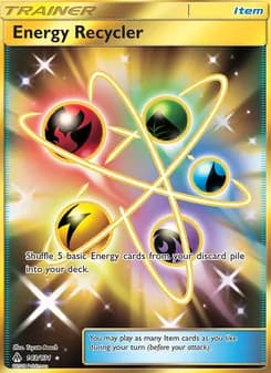 Energy Recycler card in English