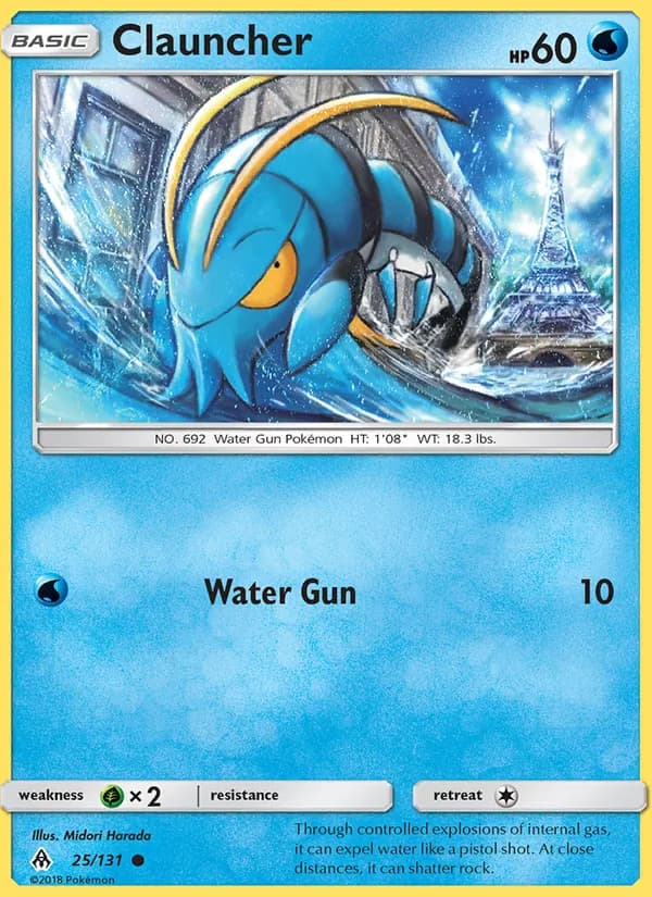 Clauncher card in English