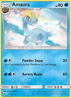 Amaura card in English