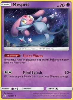 Mesprit card in English