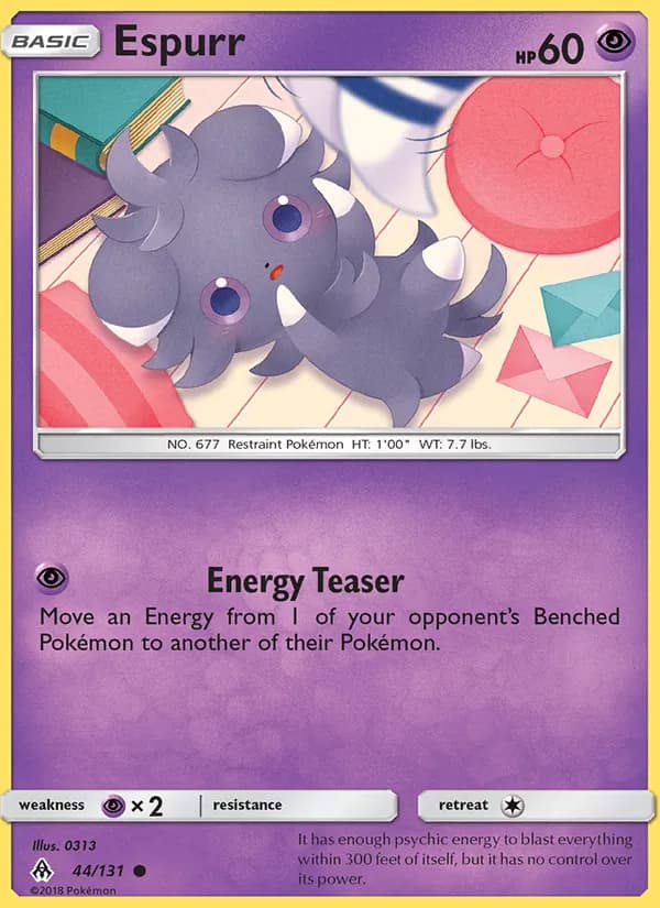 Espurr card in English