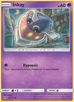 Inkay card in English