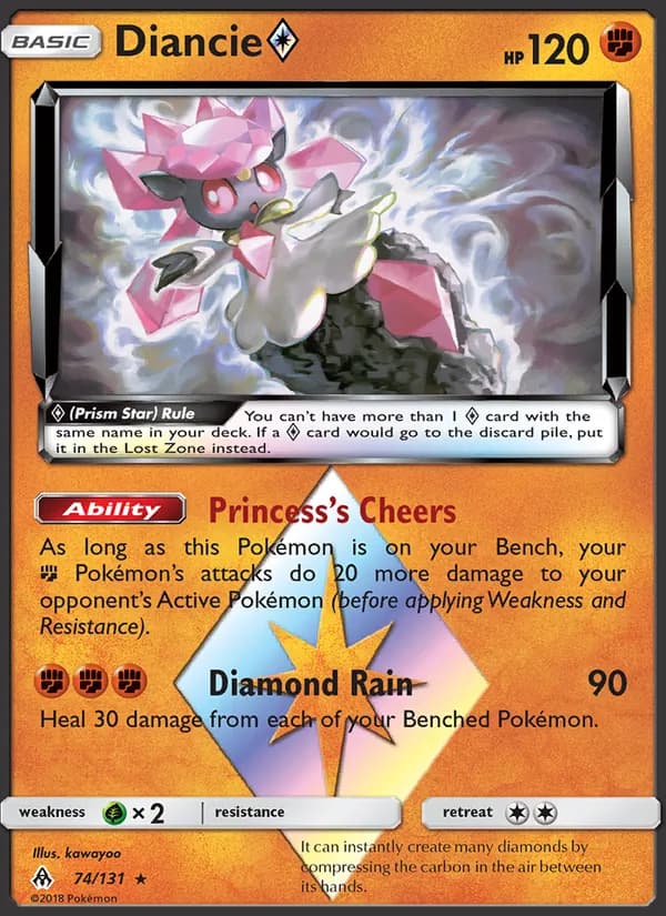 Diancie ◇ card in English