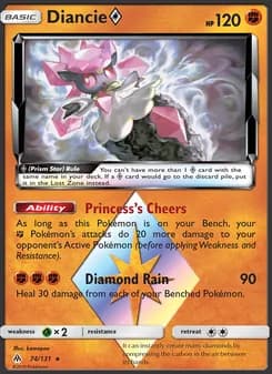 Diancie ◇ card in English