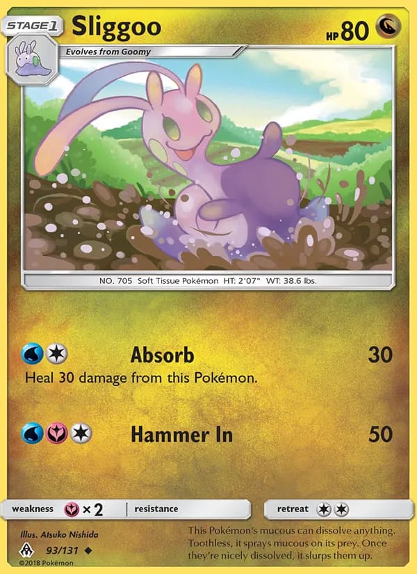 Sliggoo card in English