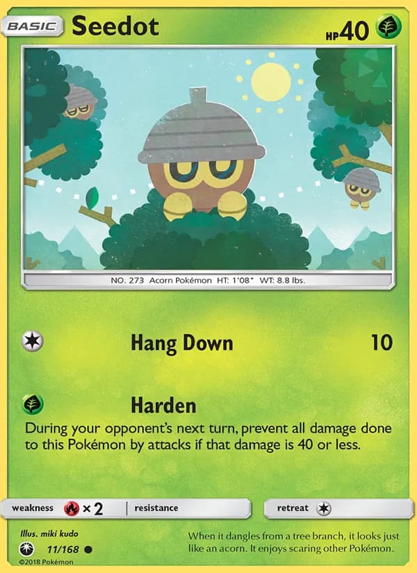 Seedot card in English