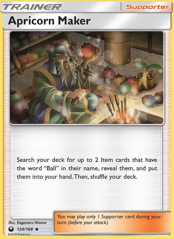 Apricorn Maker card in English