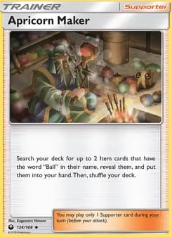 Apricorn Maker card in English