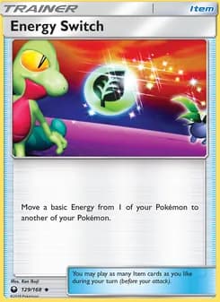 Energy Switch card in English