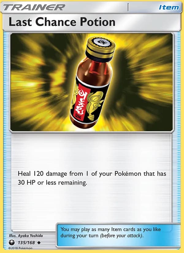 Last Chance Potion card in English