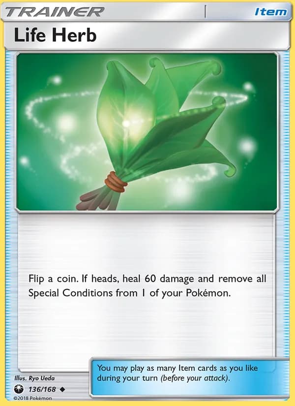Life Herb card in English