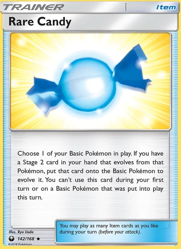 Rare Candy card in English
