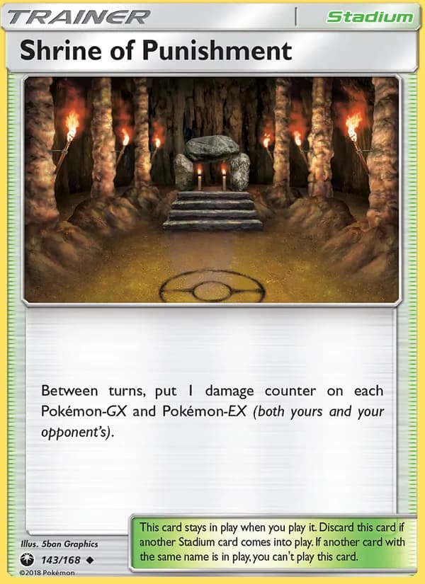 Shrine of Punishment card in English