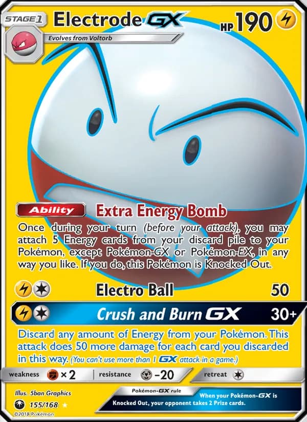 Electrode GX card in English