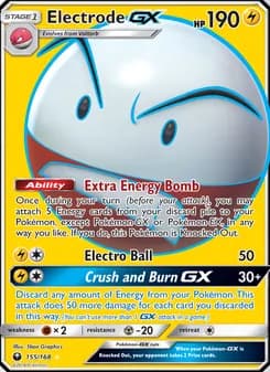 Electrode GX card in English