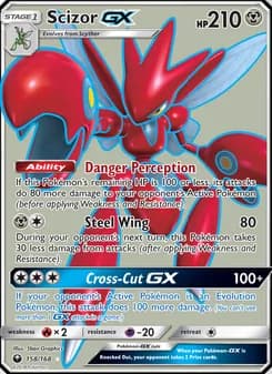 Scizor GX card in English