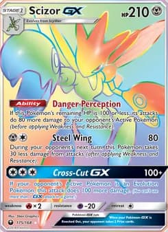 Scizor GX card in English