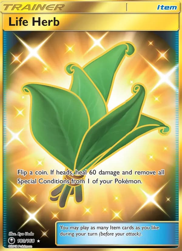 Life Herb card in English