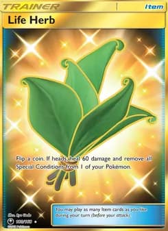 Life Herb card in English
