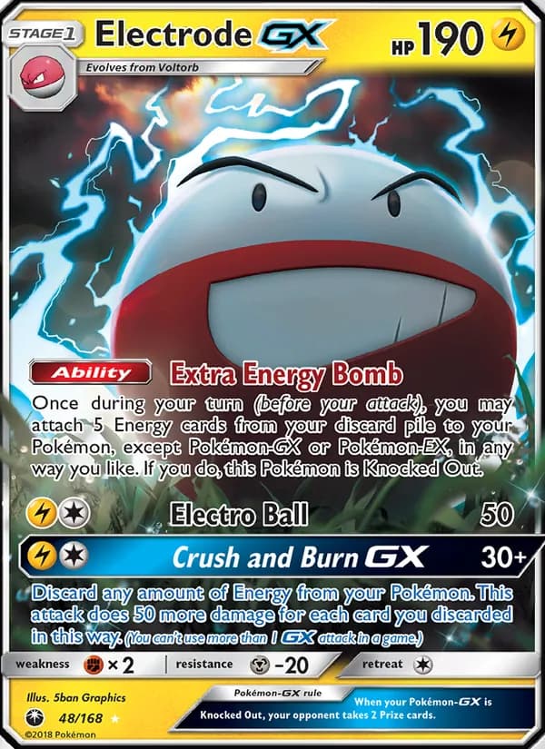 Electrode GX card in English
