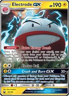 Electrode GX card in English