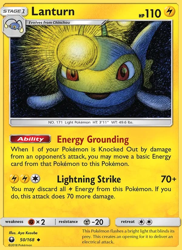 Lanturn card in English