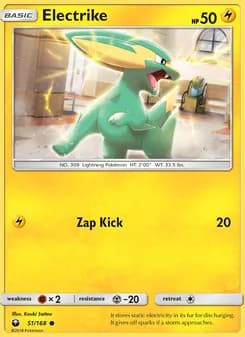 Electrike card in English