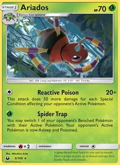 Ariados card in English