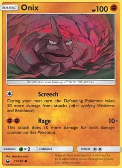 Onix card in English