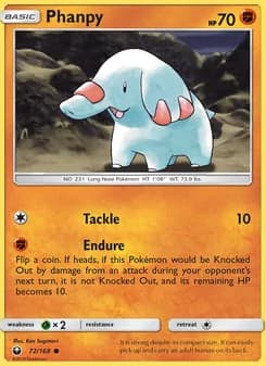Phanpy card in English