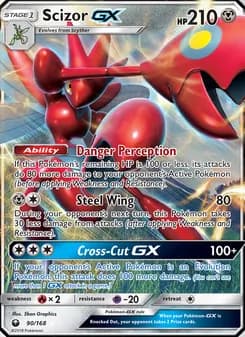 Scizor GX card in English