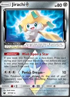 Jirachi ◇ card in English