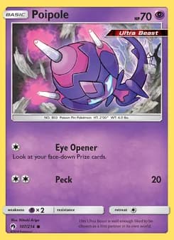 Poipole card in English