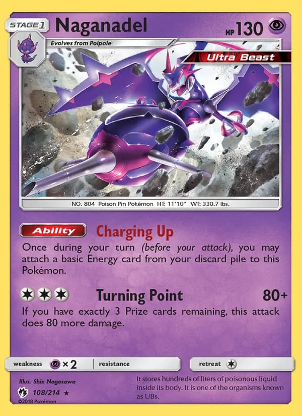 Naganadel card in English