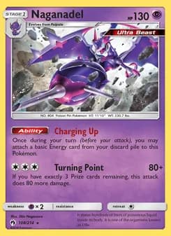 Naganadel card in English