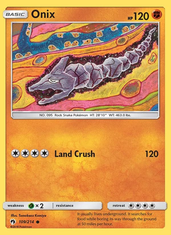 Onix card in English