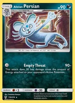 Alolan Persian card in English