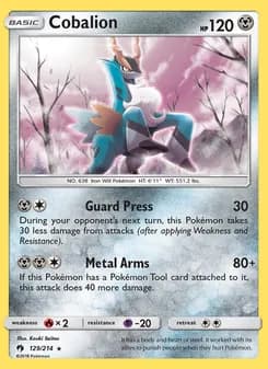 Cobalion card in English